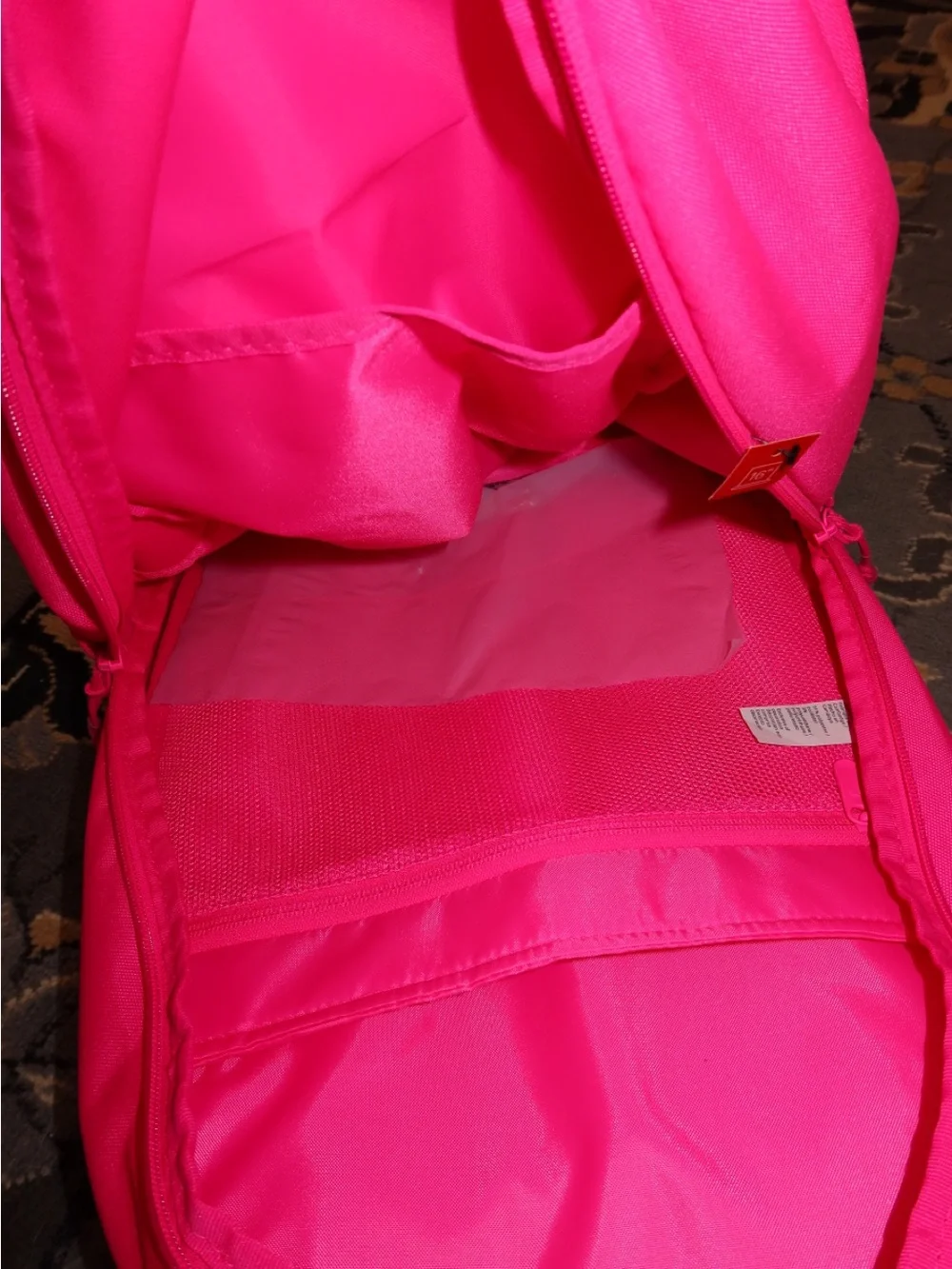 Under Armour No Weigh Lite Neon Pink Backpack with Logo